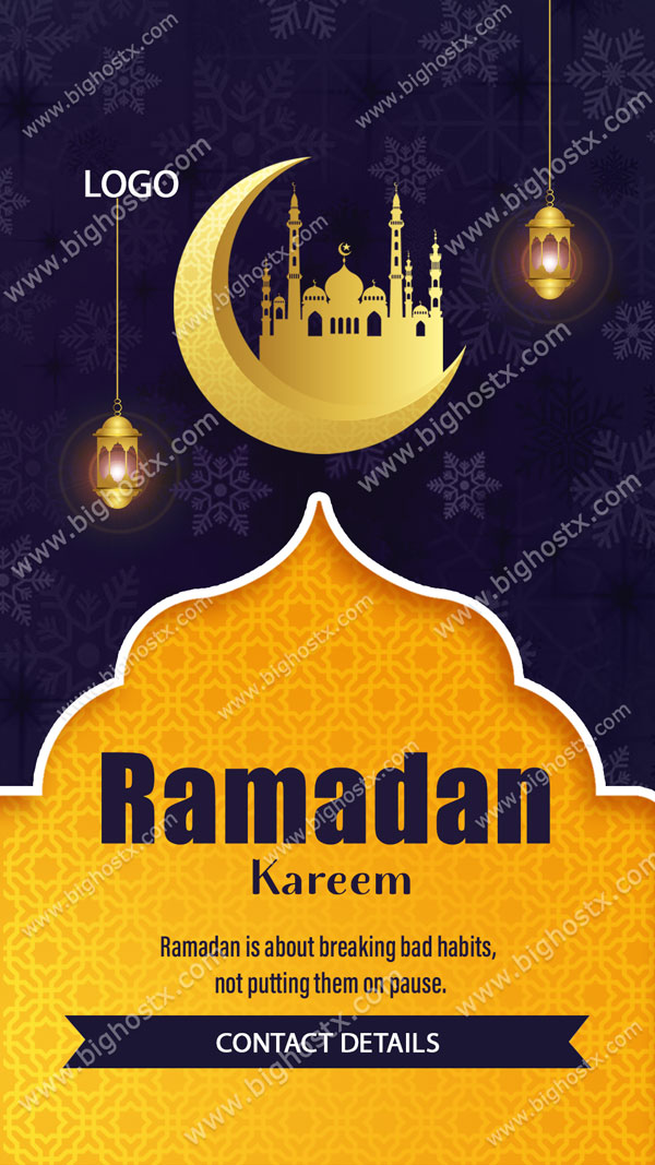 Ramzan Mubarak | Ramadan Kareem, Festival Poster Design - Image 3