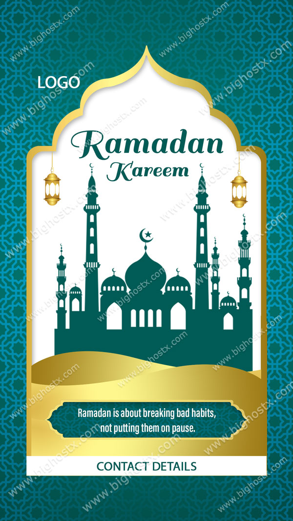 Ramzan Mubarak | Ramadan Kareem, Festival Poster Design - Image 9